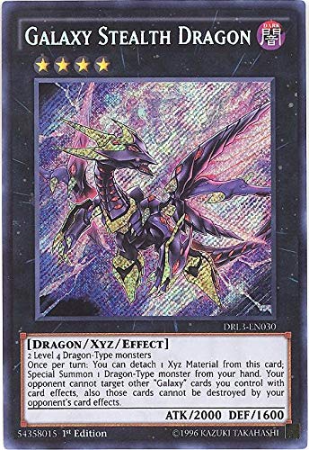 Yu-Gi-Oh! - Galaxy Stealth Dragon (DRL3-EN030) - Dragons of Legend: Unleashed - 1st Edition - Secret Rare