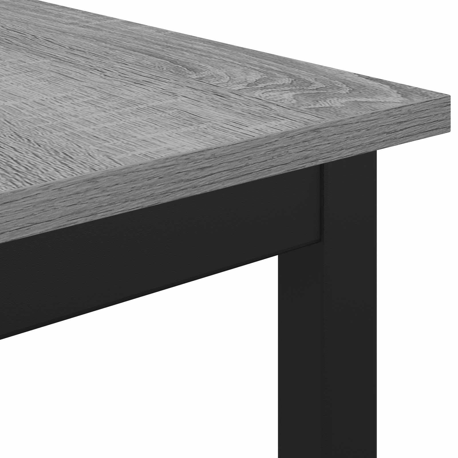 vidaXL Banc Gris Sonoma 160 x 35 x 45 cm Bois d'ingénierie, Banc Rectangulaire Modèle Moderne, Meuble Robuste pour Salle à Manger, Assise Élégante en Bois Ingénierie