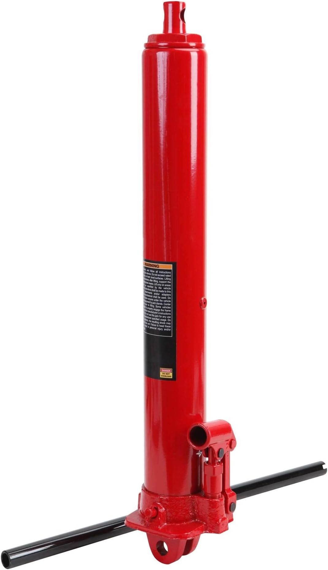 Big Red Torin Long Ram Hydraulic Jack: Single Piston, Clevis Base, 3 Ton Capacity