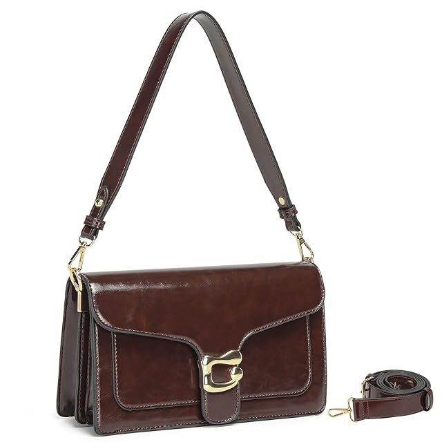 Travistar Crossbody Bags for Women Trendy - Small Cross Body Purse Shoulder Bag Leather Handbags Evening Clutch with