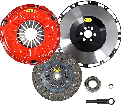 XTD KIT DE EMBRAGUE ETAPA 2 + VOLANTE PROLITE compatible con 1983-1995 Nissan Pickup Truck 720 D21 PATHFINDER 2.0L 2.4L 4CY