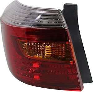 Passenger Side Right Tail Light Taillamp For Toyota Highlander Sport 2008-2010 E