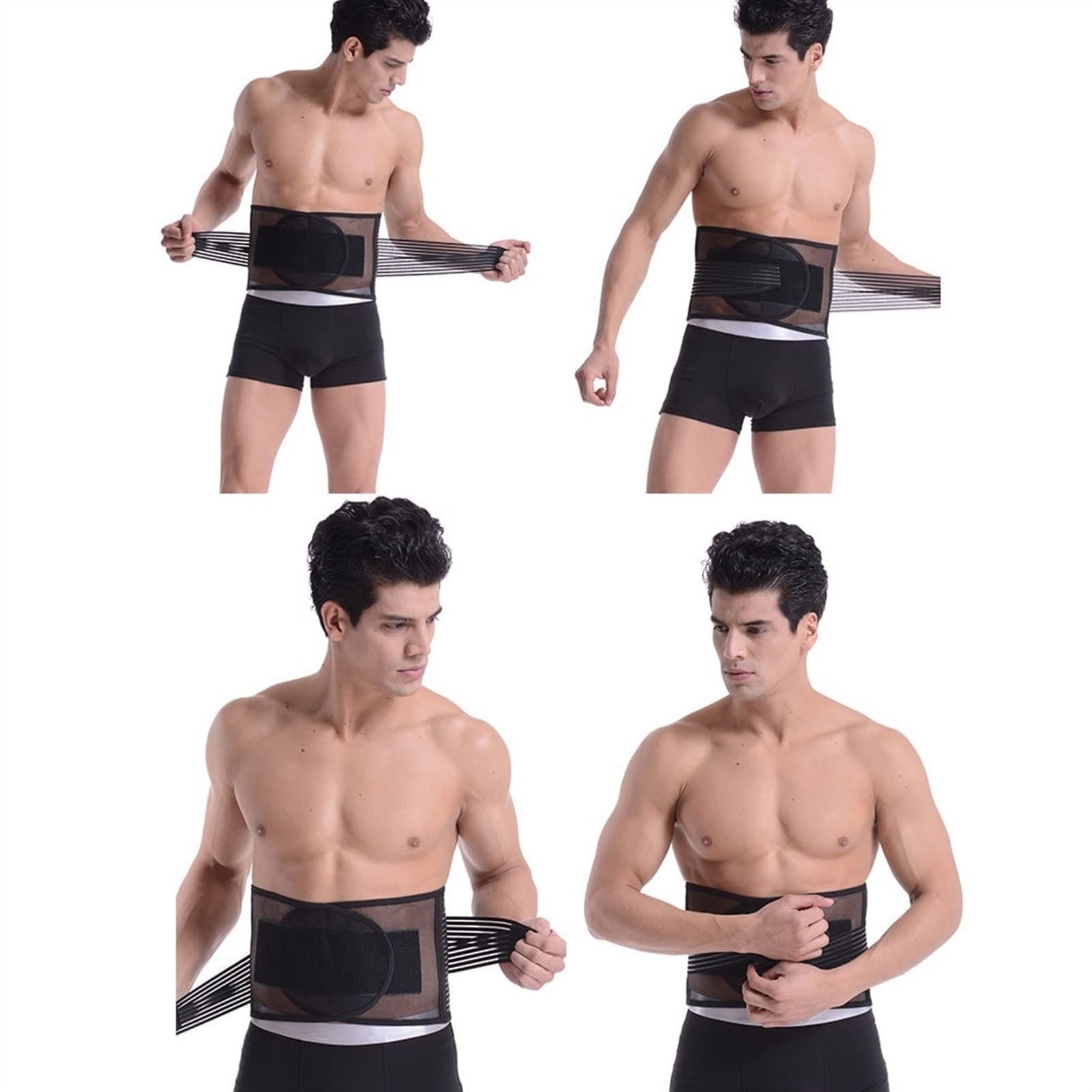 Cinturón de soporte para espalda baja para descompresión lumbar y abdominoplastia, ideal para deportes y entrenamiento de cintura