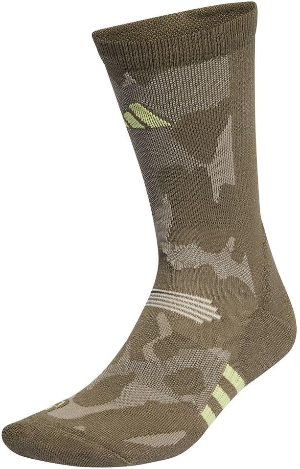 Unisex Kids Performance Training Graphic Camo Socks, black/grey six/white, 7-8 Years