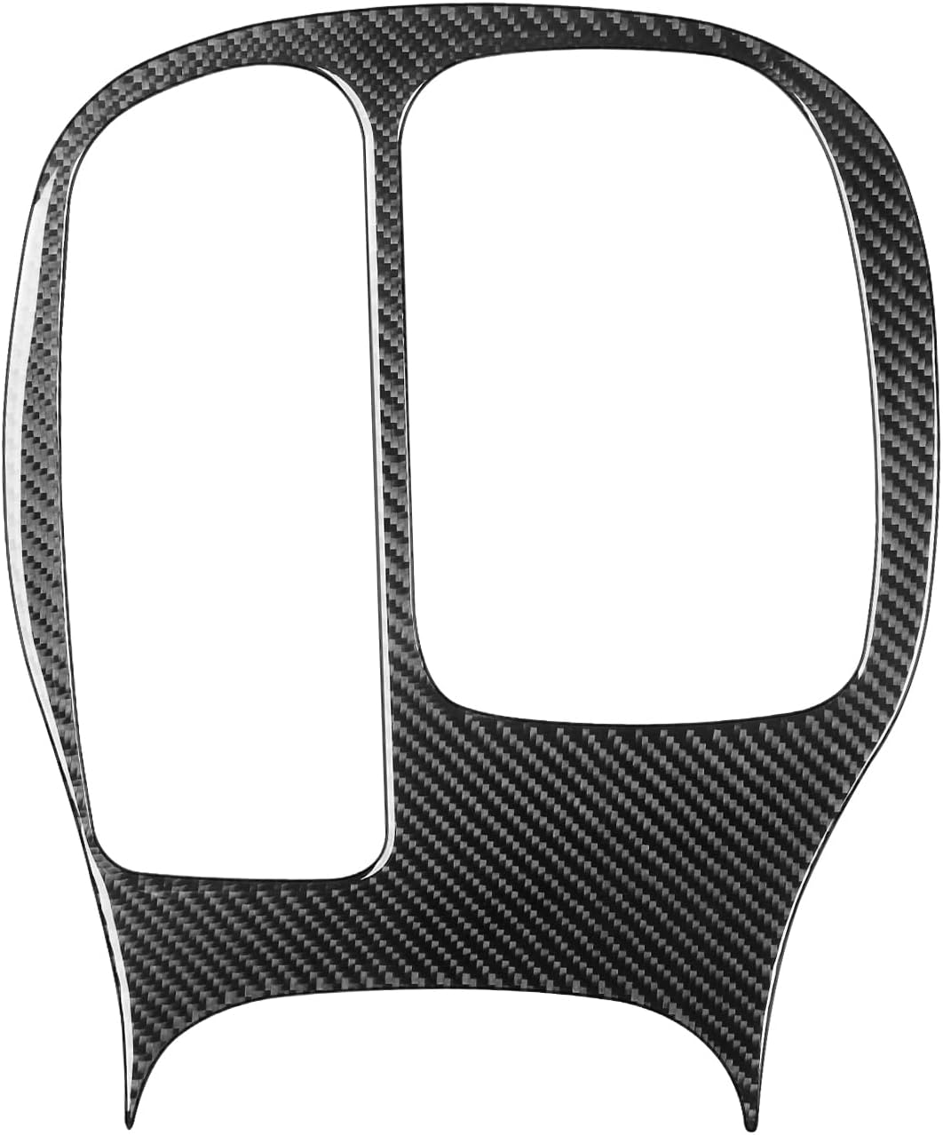 Car Carbon Fiber Accessories Center Console Gear Shift Panel Protective Cover Sticker Compatible with Dodge Durango 1997 1998 1999