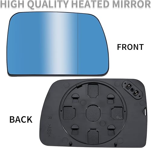 Miniatura 2 de Espejo lateral de pasajero de repuesto para BMW X5 E53 1998 1999 2000 2001 2002 2003 2004 2005 2006 y Range Rover MK3 2003 2004, espejo lateral