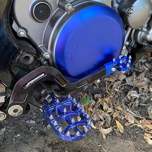 Miniatura 2 de JFG Racing Estriberas de motocicleta y palancas de embrague de freno para YZ125250 2015-2025, YZ250FYZ450F 2009-2025, YZ125XYZ250X 2017-20232025,