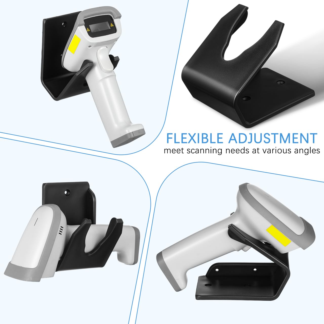 Didiseaon 5 Sets Barcode Scanner Halterung Für Schreibtisch Stabiler Halter Für Handscanner Universeller Barcode-Scanner Ständer Für Supermarkt Einzelhandel Und Bibliothek Kompakt Und Langlebig