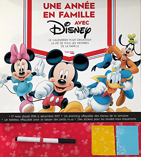 Télécharger Calendrier familial Disney - Une année en famille avec Disney Francais PDF
