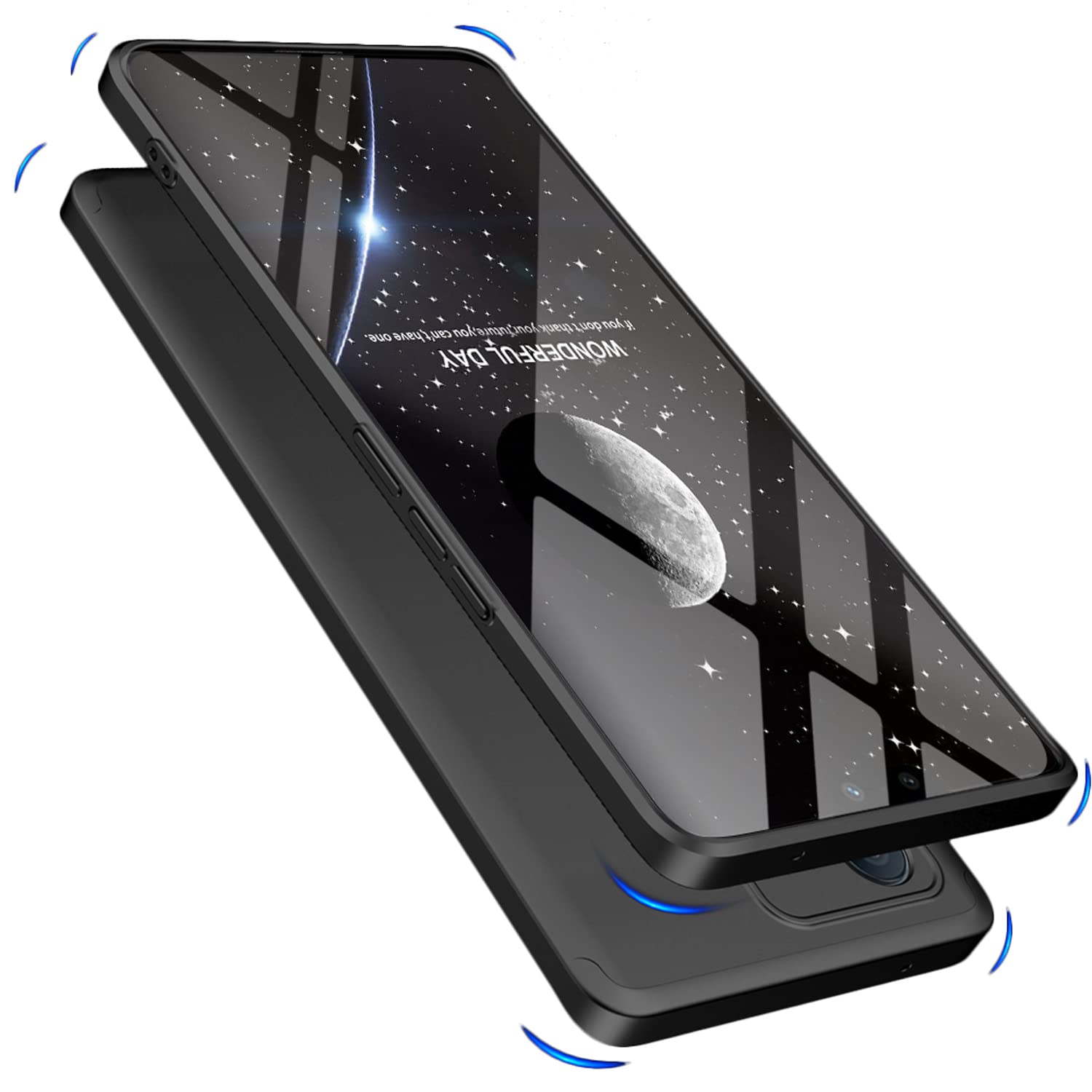 Kapa Double Dip Full 360 Protection Back Case Cover for Vivo V23 PRO (5G) (Black), Polycarbonate (B0B2RK5BBH) Amazon Price History, Amazon Price Tracker
