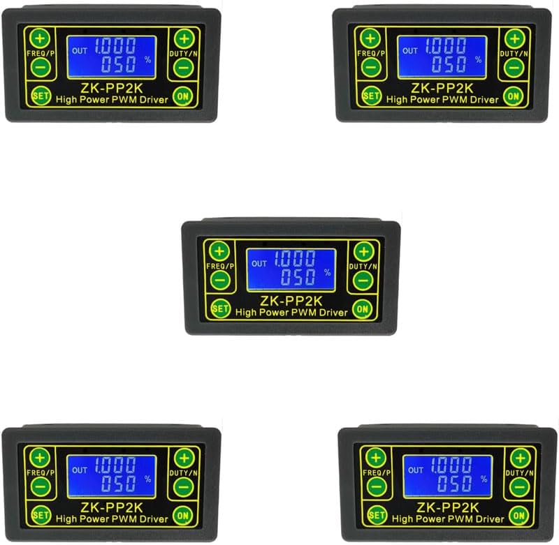 5pcs PP2K ZK-PP2K PWM dimming motor speed control solenoid valve pulse count frequency duty cycle delay