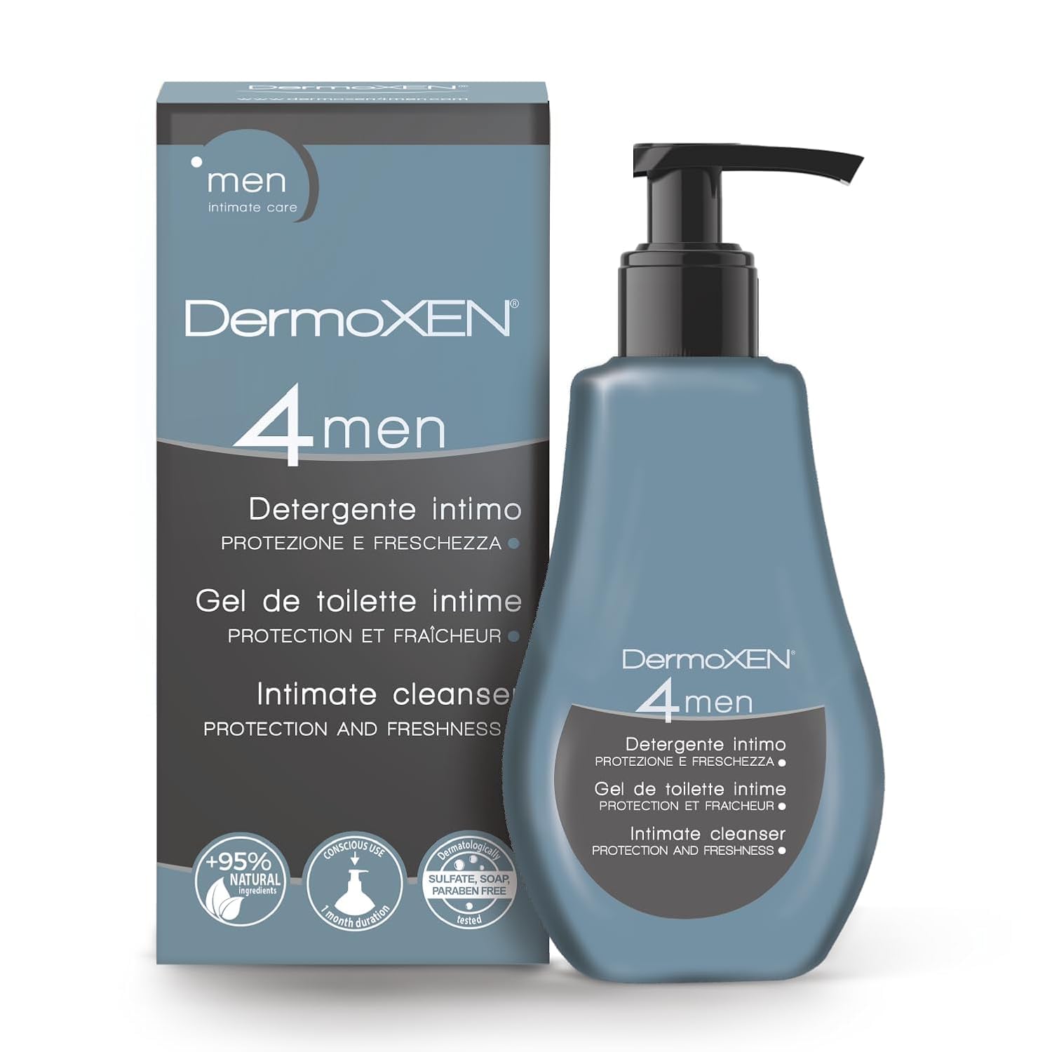 4 Men Intimate Cleanser for Protection and Freshness