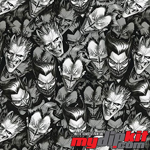 Water Transfer Printing Film - Hydrographic Film - Hydro Dipping- Joker Faces - DD-932-A