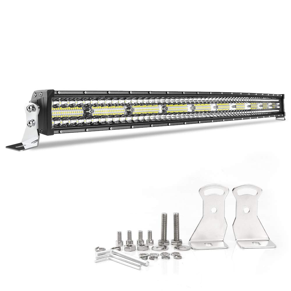 Amazon.co.jp: UNI-SHINE LEDライトバー車用 42インチ110cm 260W LED 
