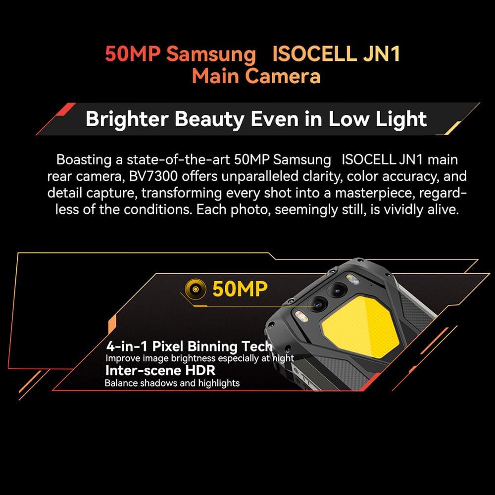 Nwaview BV7300 rear camera module with 50MP main sensor