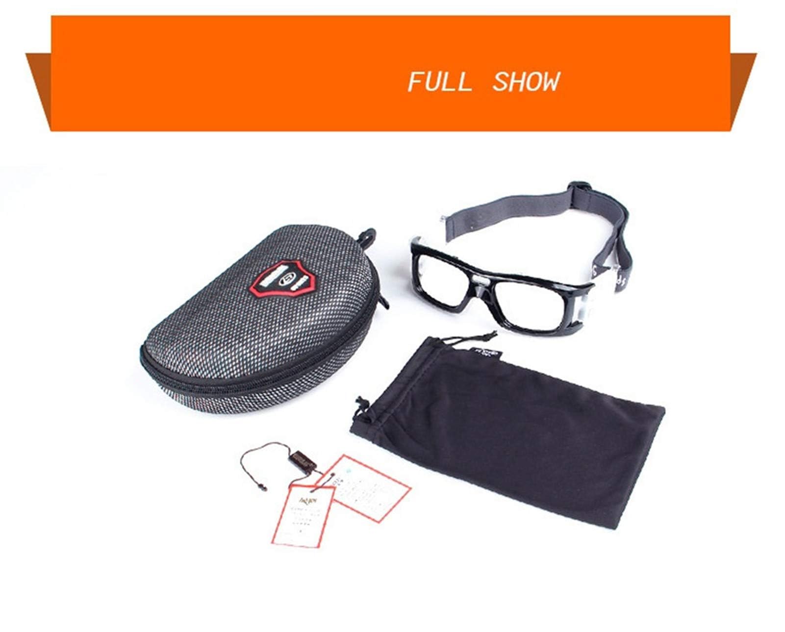 Sport-Basketballbrille, Anti-Beschlag-Schutzbrille für Erwachsene, Jugendliche, Schlägerball, Hockey, Golf