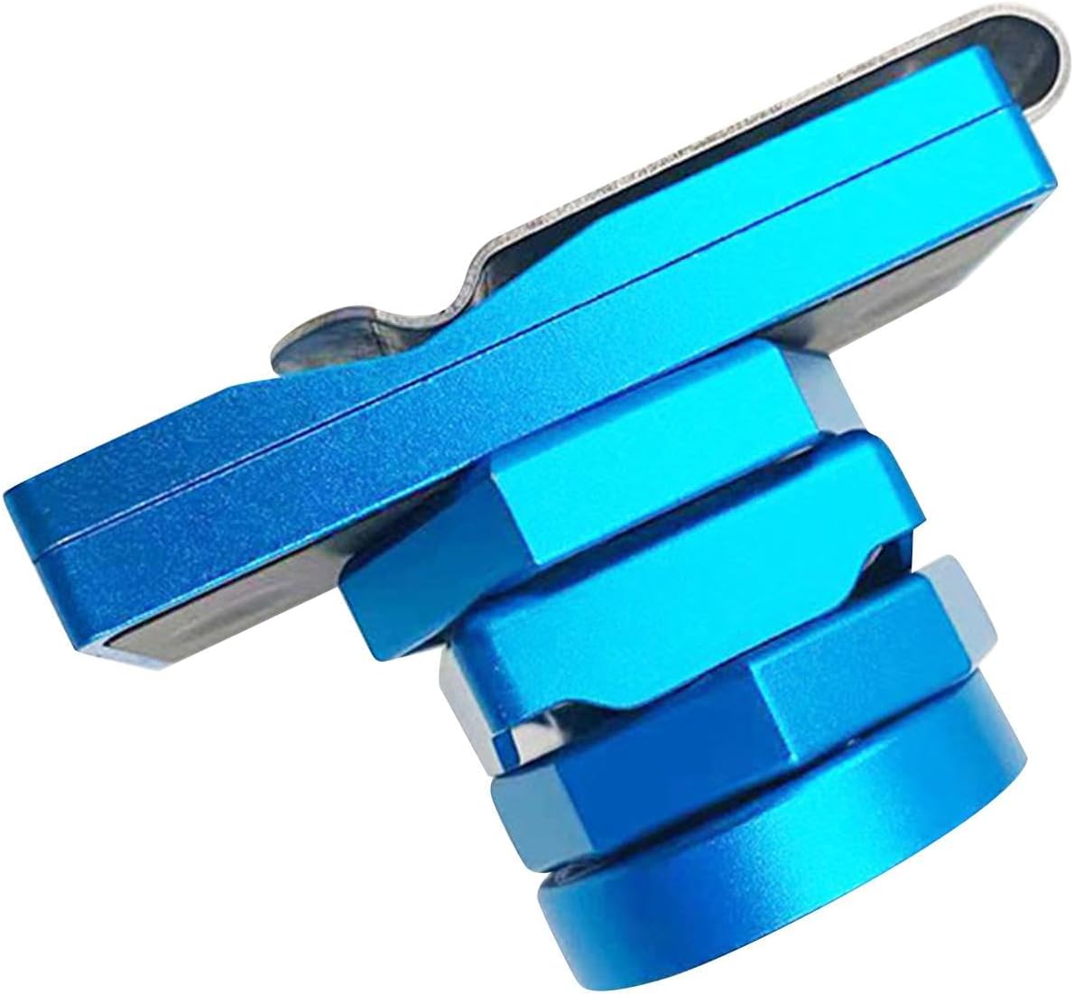 Billiard Cue Chalk Holder with Carrying Case, Blue