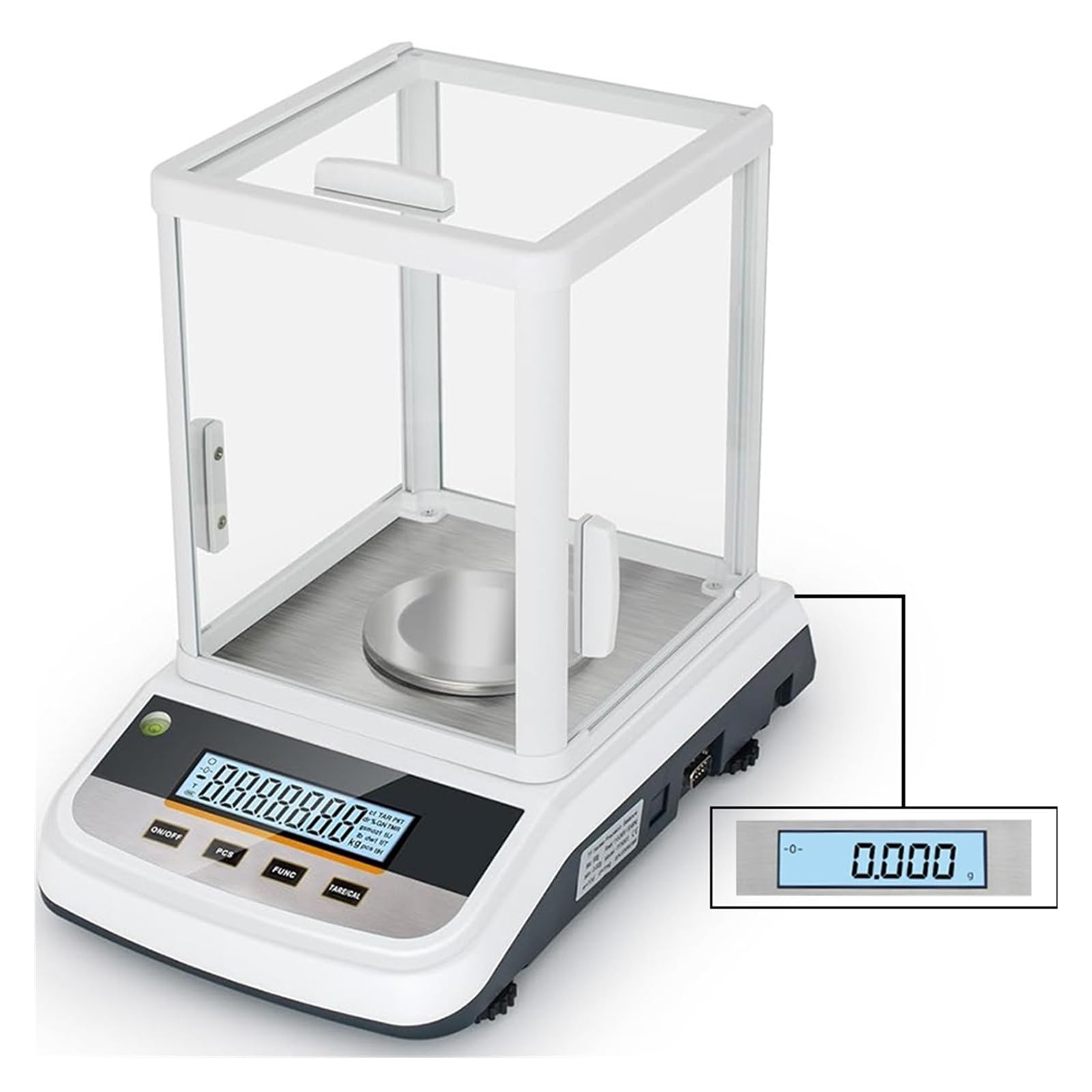 Analytische Waage, Labor-Digitalwaage, elektronische Waage, Auflösung 0,001 g, Präzisionswaage, Bereich 300/500 g Schnelle Reaktion(TF5003 (500g 1mg))
