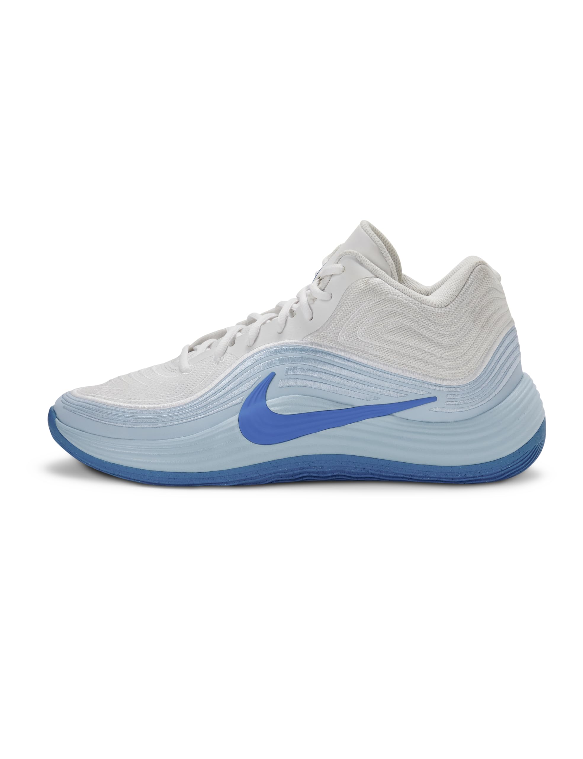 Nike Mens Precision Mid Basketball Shoes White