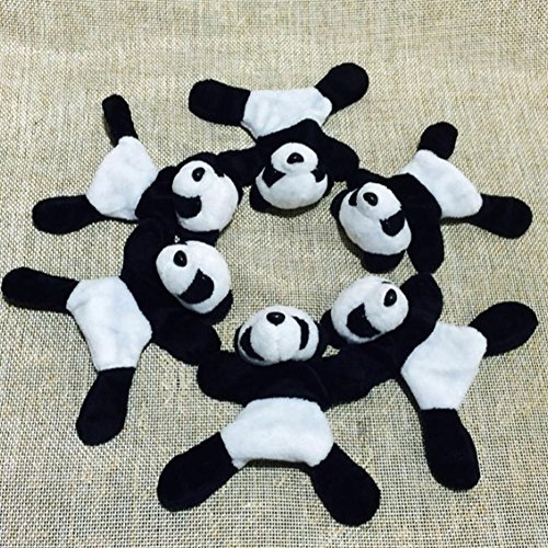 Imán de nevera de peluche panda creativo Baost 9 cm miniatura 6