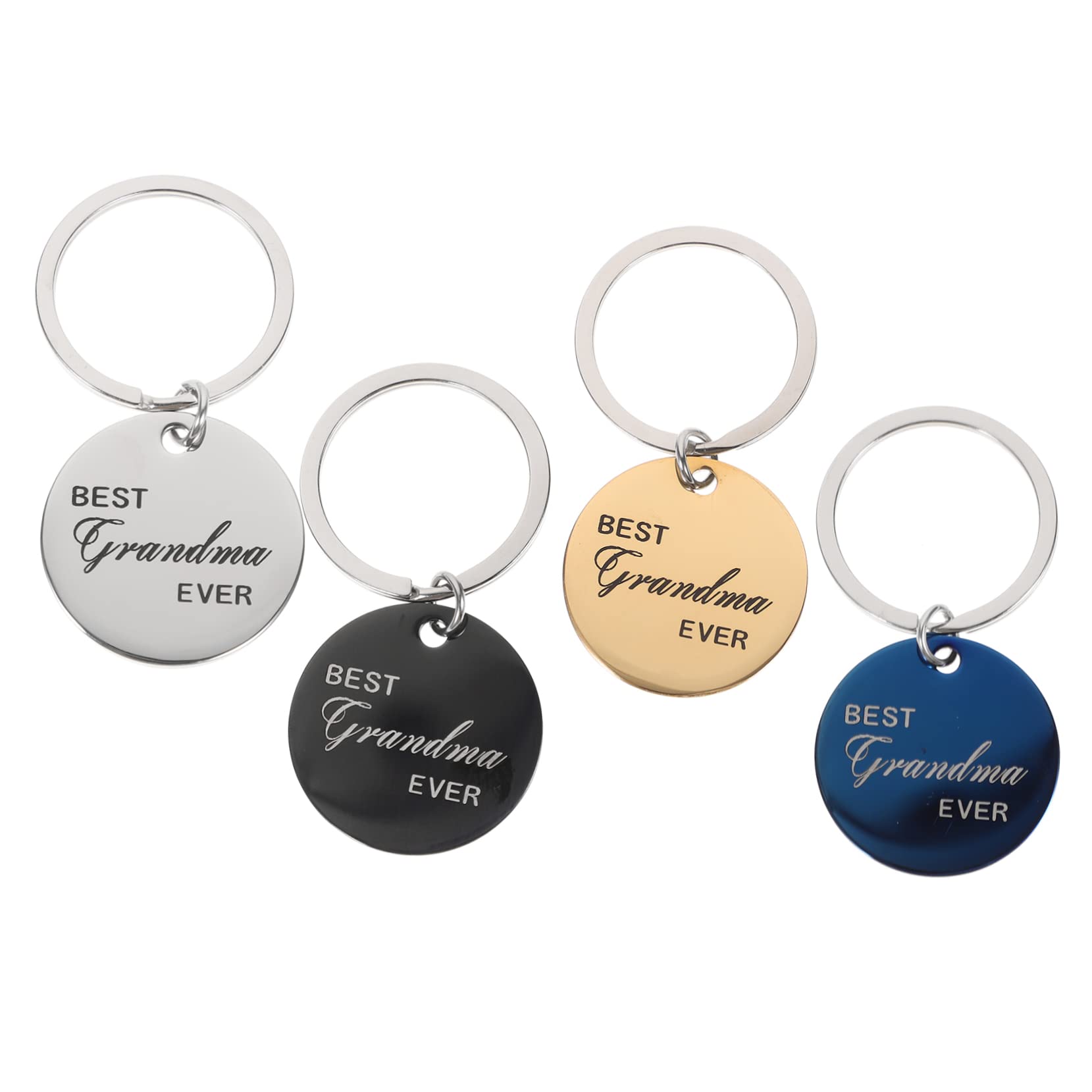Sosoport 20pièces Étiquettes Identification Rondes Acier Inoxydable pour Animaux De Compagnie Médaille pour Chat Et Chiot Personnalisable avec Gravure