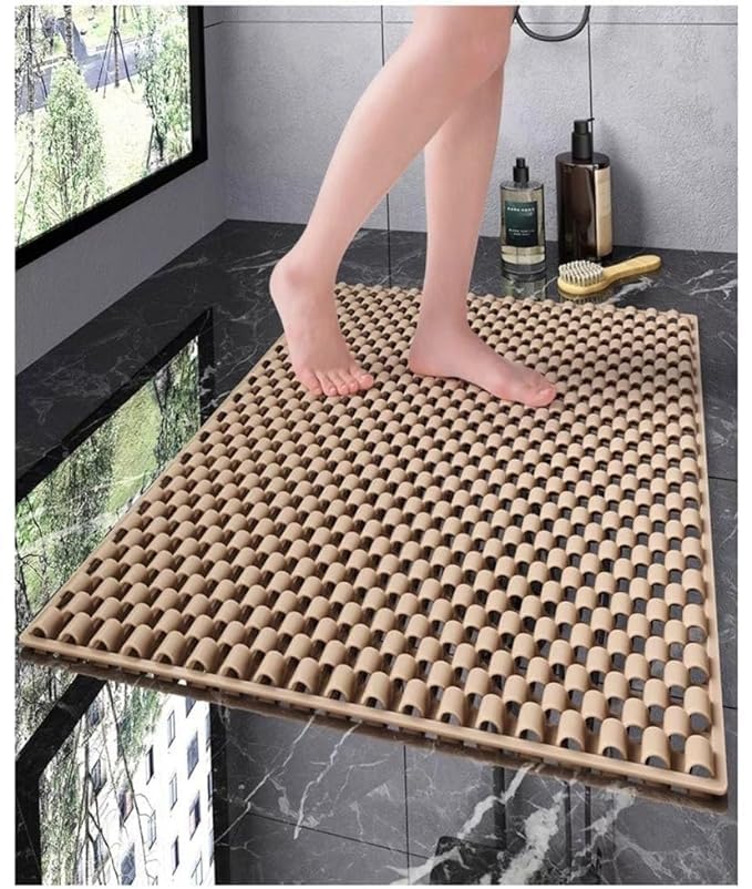 Buy ALMURAT Foldable Non Slip Silicon Bath Mat with Soft NoSlip