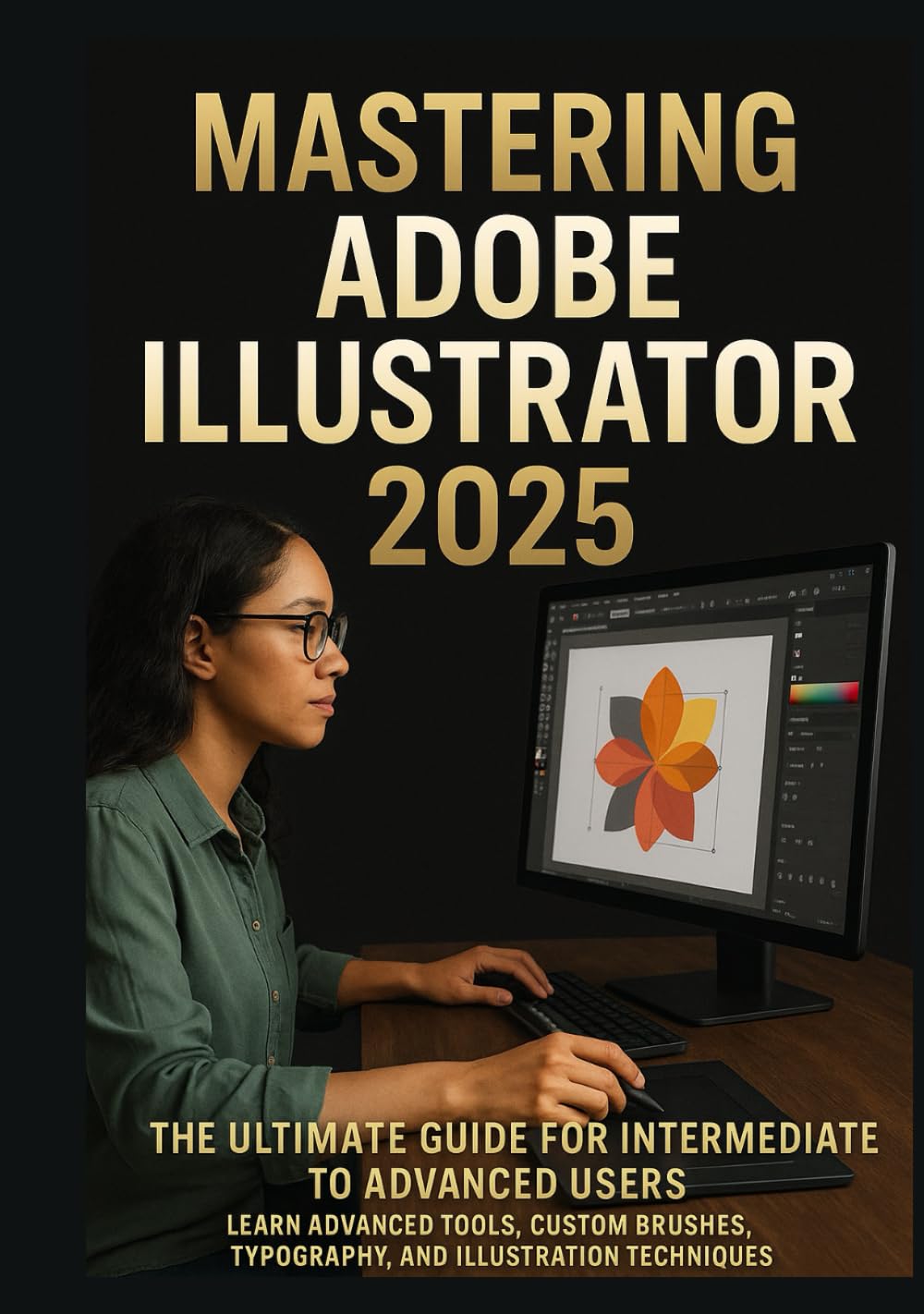 Mastering Adobe Illustrator 2025: The Ultimate Guide for Intermediate to Advanced Users: Learn Advanced Tools, Custom Brushes, Typography, and Illustration Techniques
