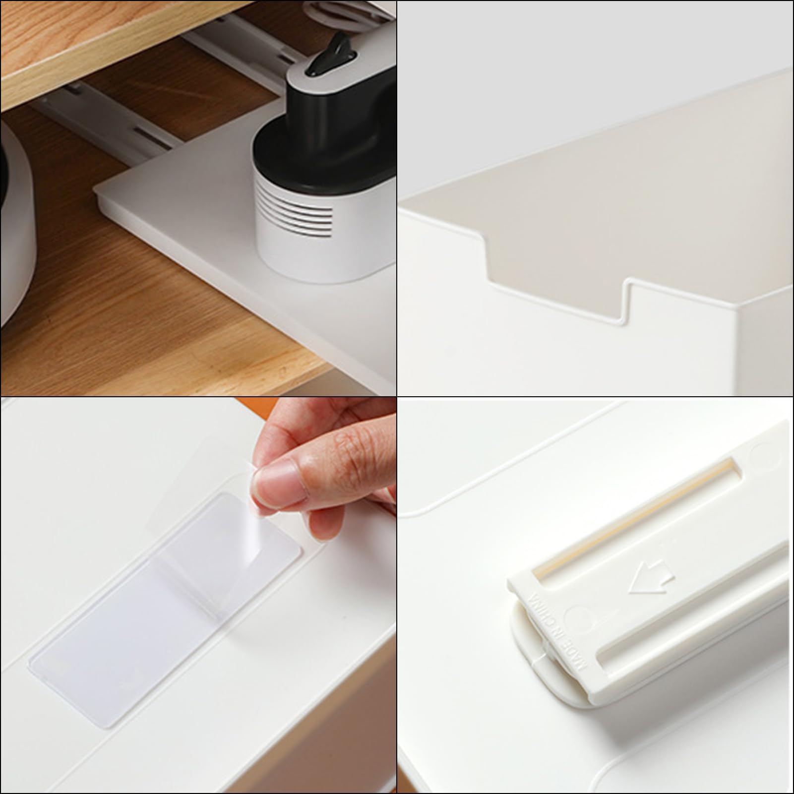 Organizzatore per armadio estensibile – Cassetto portaoggetti regolabile | soluzione di archiviazione per armadio | accessorio da cucina per ottimizzare lo spazio, archiviazione modulare, accessorio