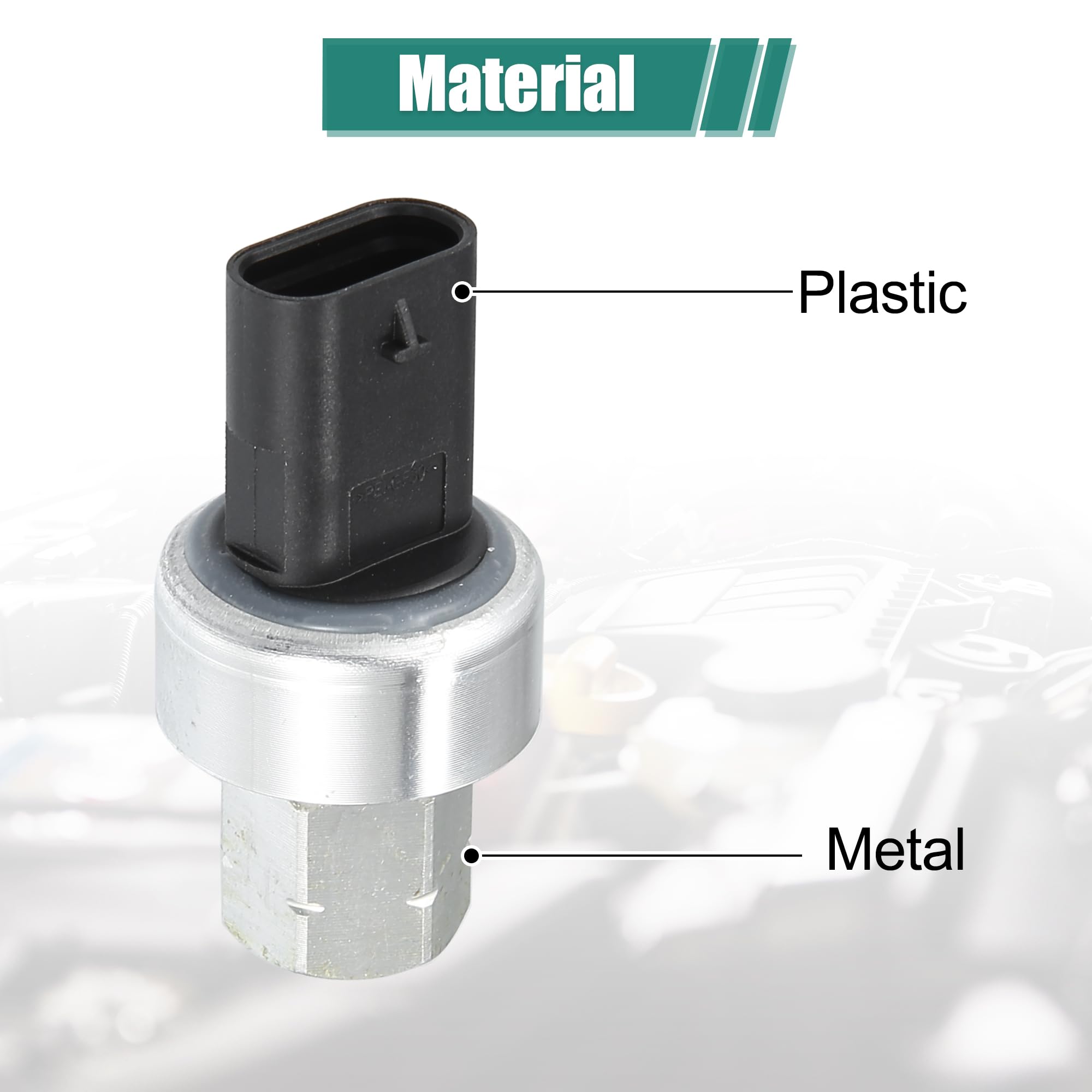 A/C Pressure Switch 921361FA0A - Compatible With Nissan, Infiniti, Mitsubishi Models, Replaces OEM 921363Z600