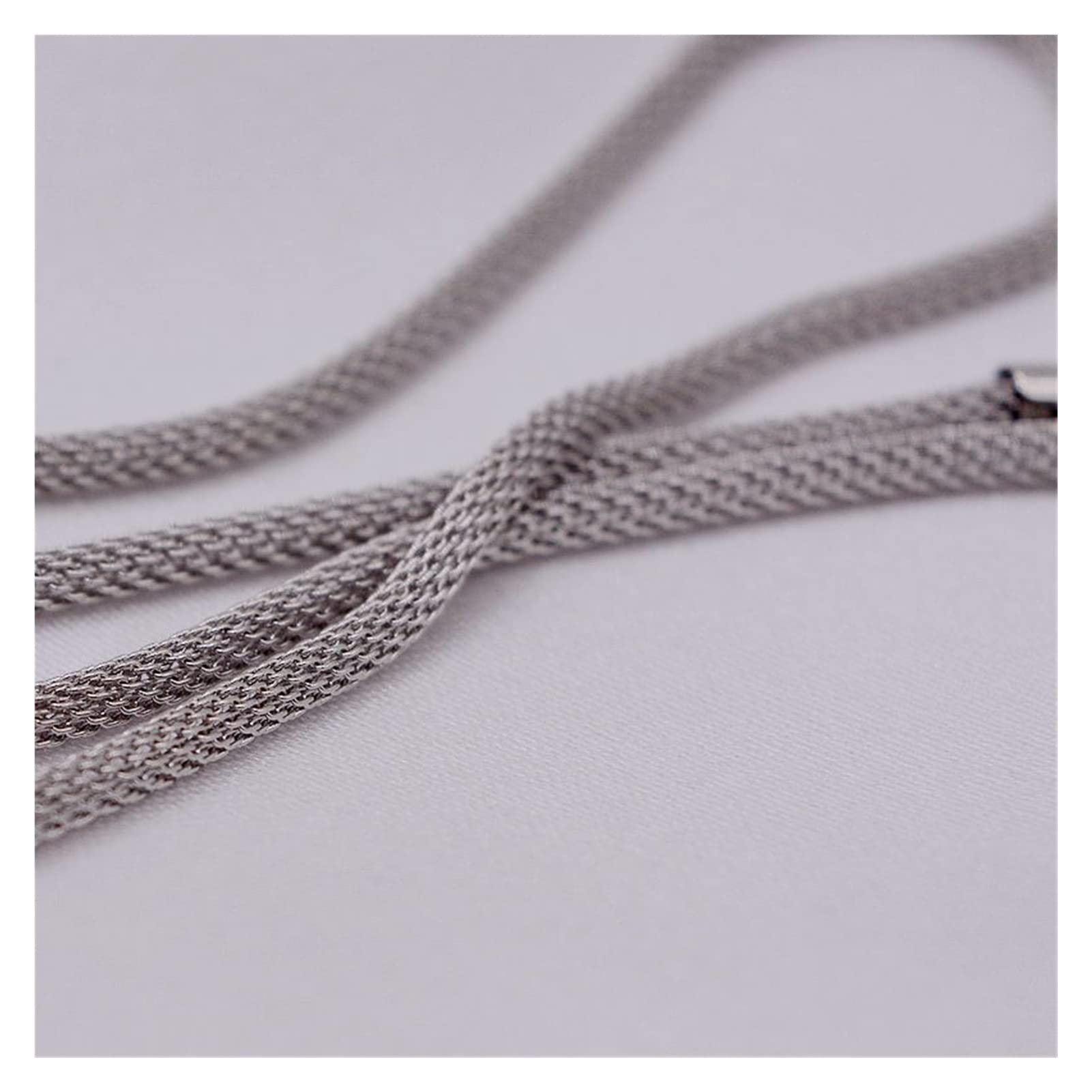 Collane da donna Collana in corda barocca.Ciondolo Perla Sferica Fiamma.Design con fibbia OT.Collana in Argento Sterling.Collana di perle da donna soddisfare accessori alla moda