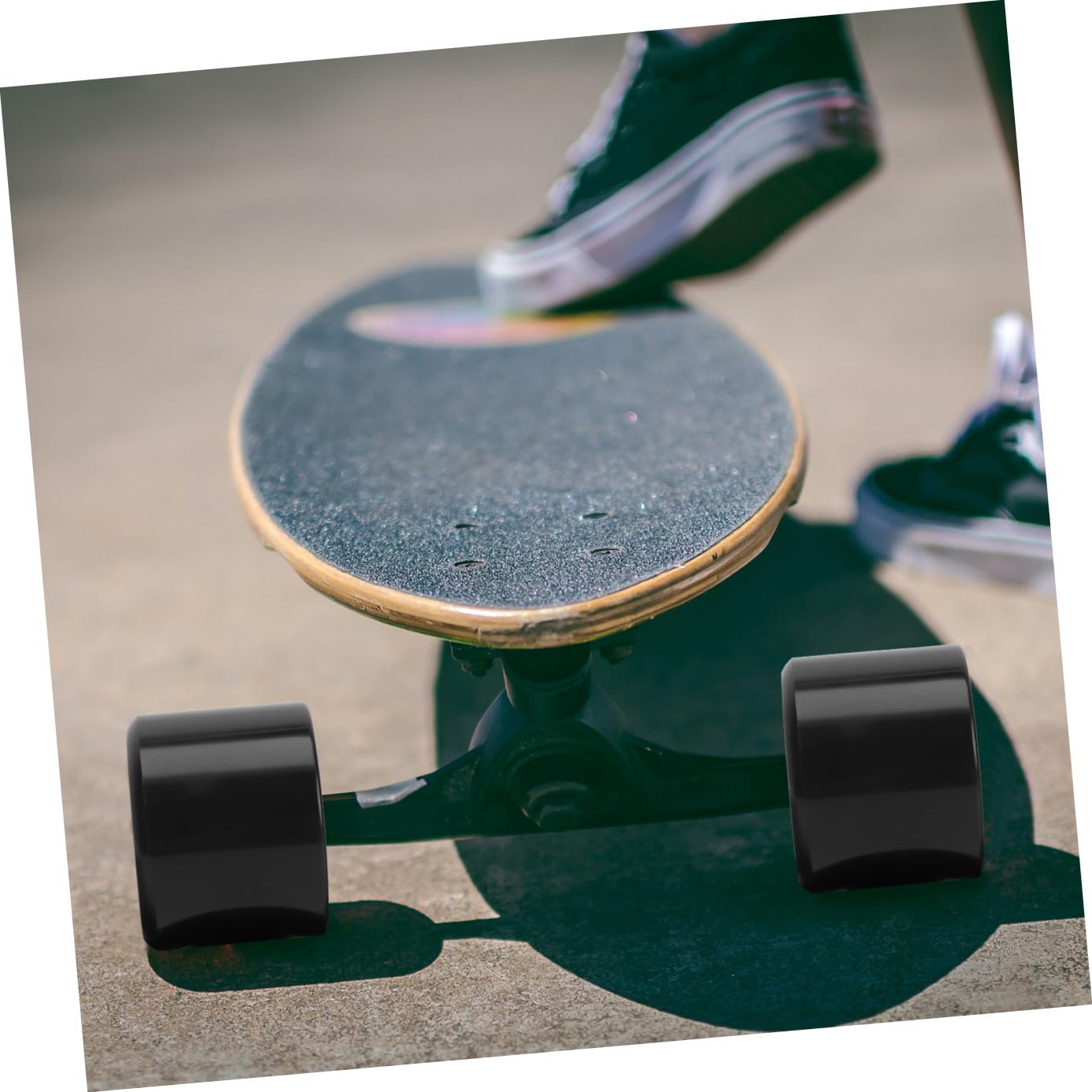 ifundom Skateboard Transparent PU Material Reißfest für Cruiserboards zu Installieren Entfernen