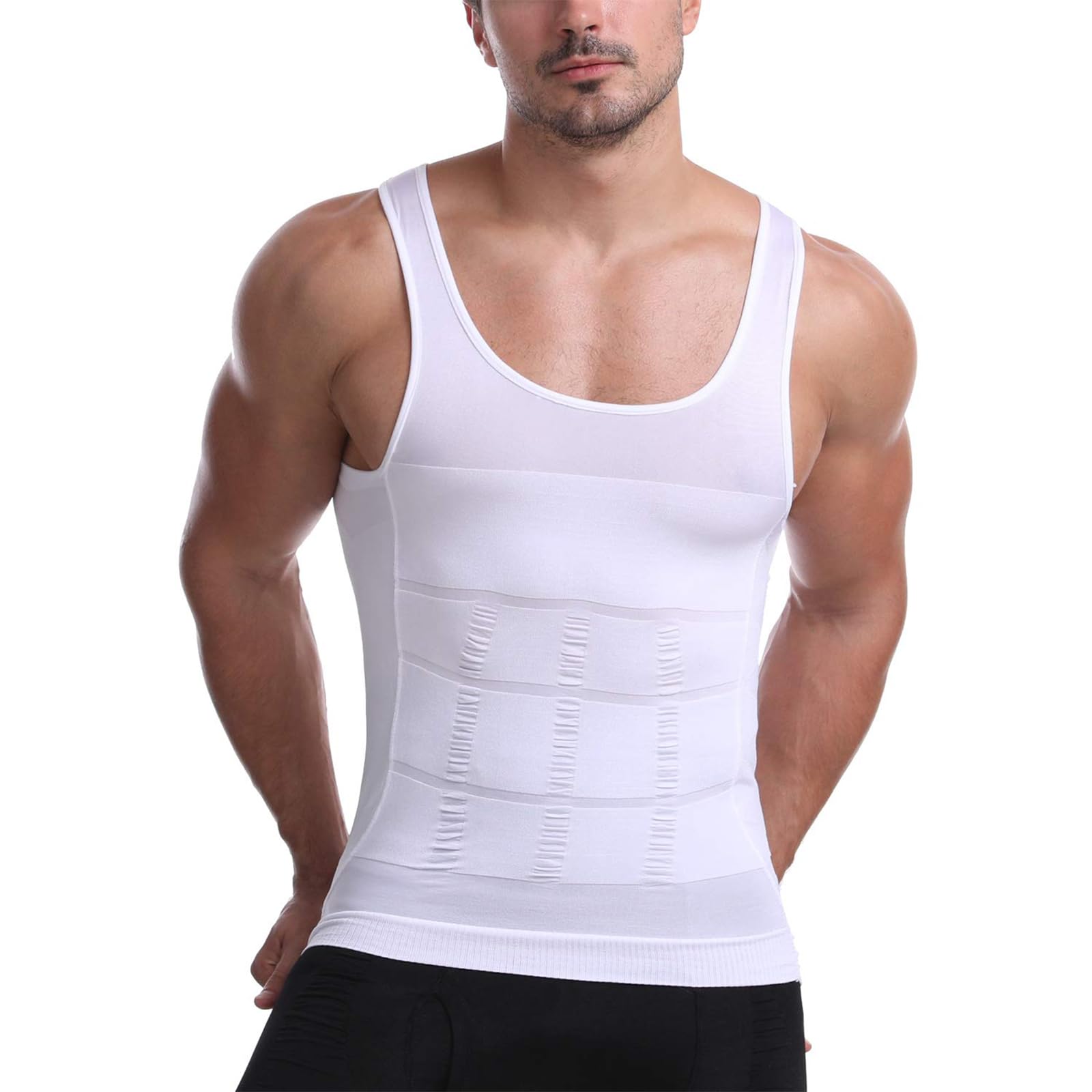 Genericshaper tank men Shaper Slimming Shirt Tummy Vest Thermal Compression Muscle Tank Top Base Layer Slim Shapewear