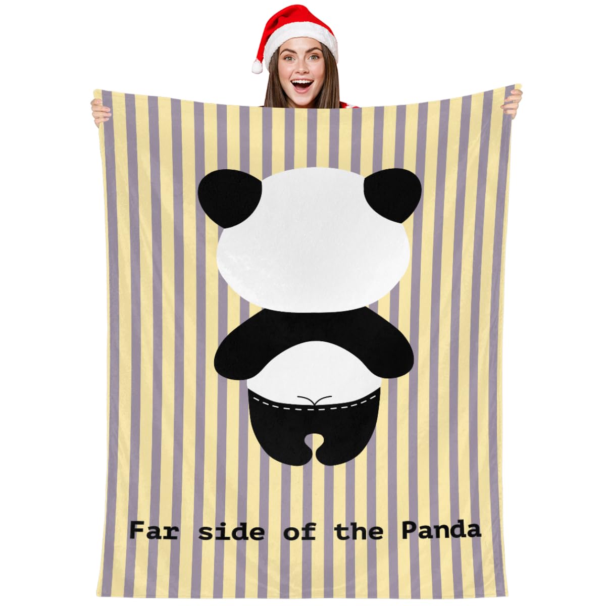 Sviuse Sherpa-Fleece-Decke Mit Panda-Muster – 127x152 Cm, Weich, Waschbar, Für Kinder & Teens