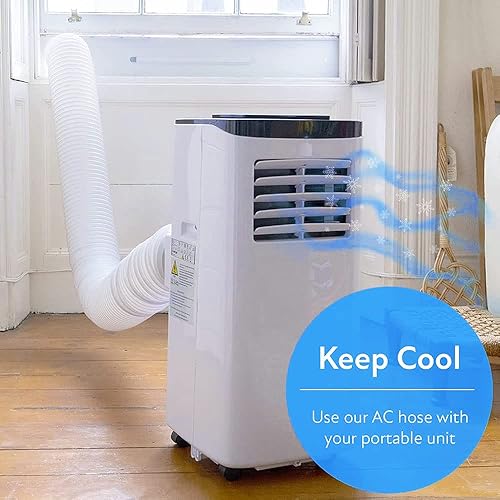 Miniatura 5 de AOPANDA - Manguera de aire acondicionado, manguera de escape portátil de aire acondicionado, 5.9 pulgadas de diámetro, con longitud de rosca