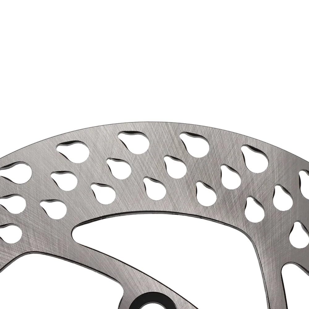 Disco freno anteriore Dischi freno anteriori e posteriori universali da 220 mm per moto scooter, 70 mm*3 fori, parti modificate Disco Freno