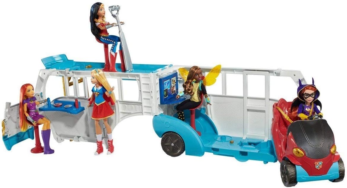 DC Super Hero Girls Transforming School Bus