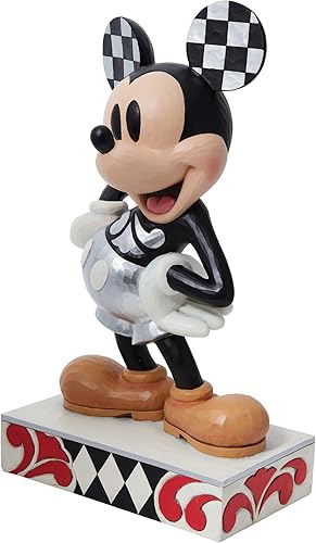 Miniatura 2 de Enesco Jim Shore Disney Traditions 100 Years of Wonder - Figura grande de Mickey Mouse, 17.75 pulgadas, multicolor