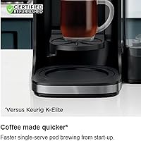 Vista 4 de Ninja CFP105 DualBrew Cafetera de Café Caliente y Helado Negro (Renovado) Conjunto con Paquete de Protección Mejorada CPS de 2 Años