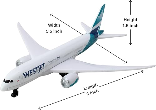 Miniatura 8 de Daron Westjet Avión único
