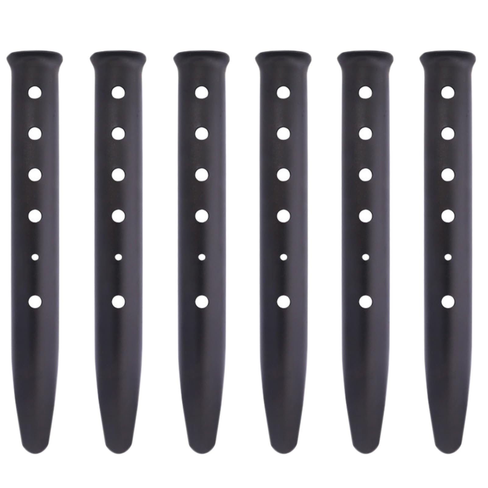 6 Piquets De Sable Neige Tagtight U Alliage Aluminium 31 Cm - Chevilles Légères Camping Randonnée Bâche Tente