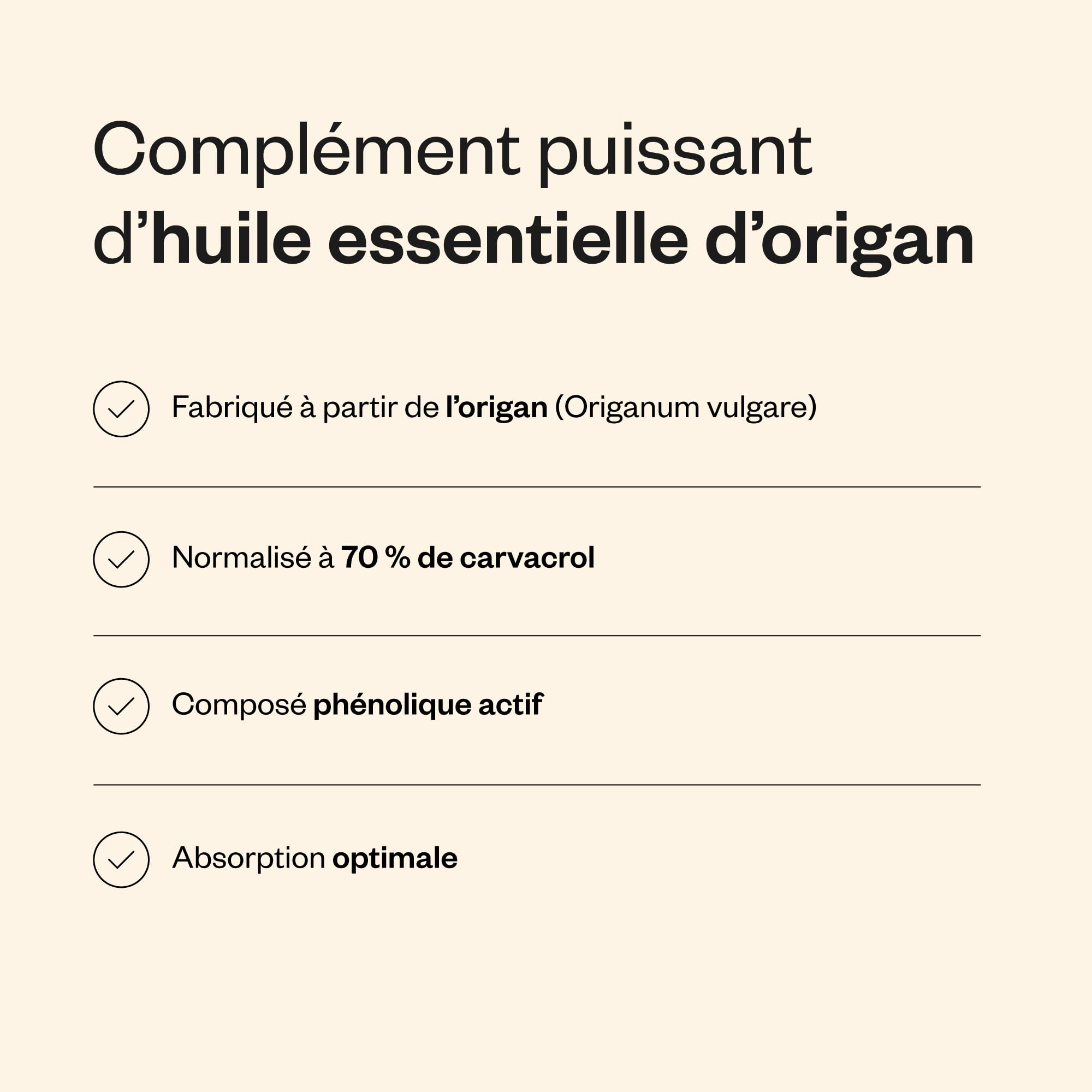 Huile Essentielle d'Origan en Gélules - Aide à Soutenir une Bonne Digestion - Santé du Foie - Standardisé à 70% de Carvacrol - Efficacité Optimale - Sans Gluten - SuperSmart