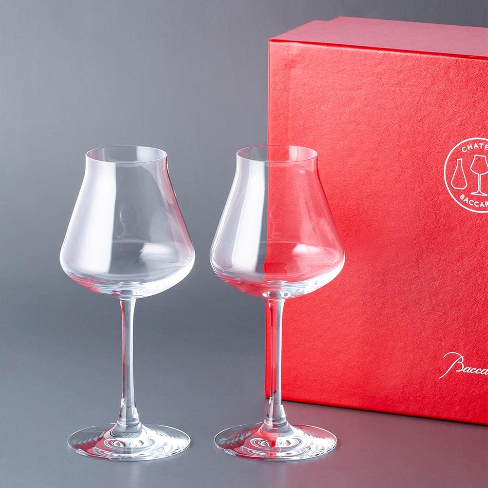 Amazon｜[ バカラ ] シャトー[ バカラ ] ワイングラス 2個セット  
