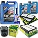 Produktbild Filter Set Inspektionspaket 7 Liter Liqui Moly Motoröl Longtime High Tech 5W-30 MANN-FILTER Innenraumfilter Luftfilter Ölfilter