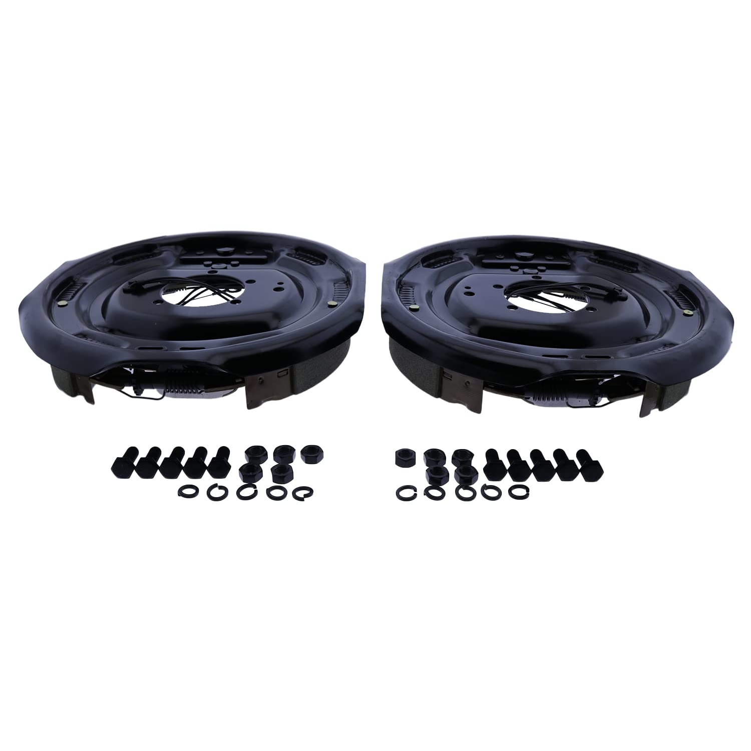 Photo 1 of Holdia 12x2 Electric Trailer Brake Kit Compatible with Dexter NEV-R-Adjust 7000lb Left & Right Hand 7K 023-464-00 023-465-00