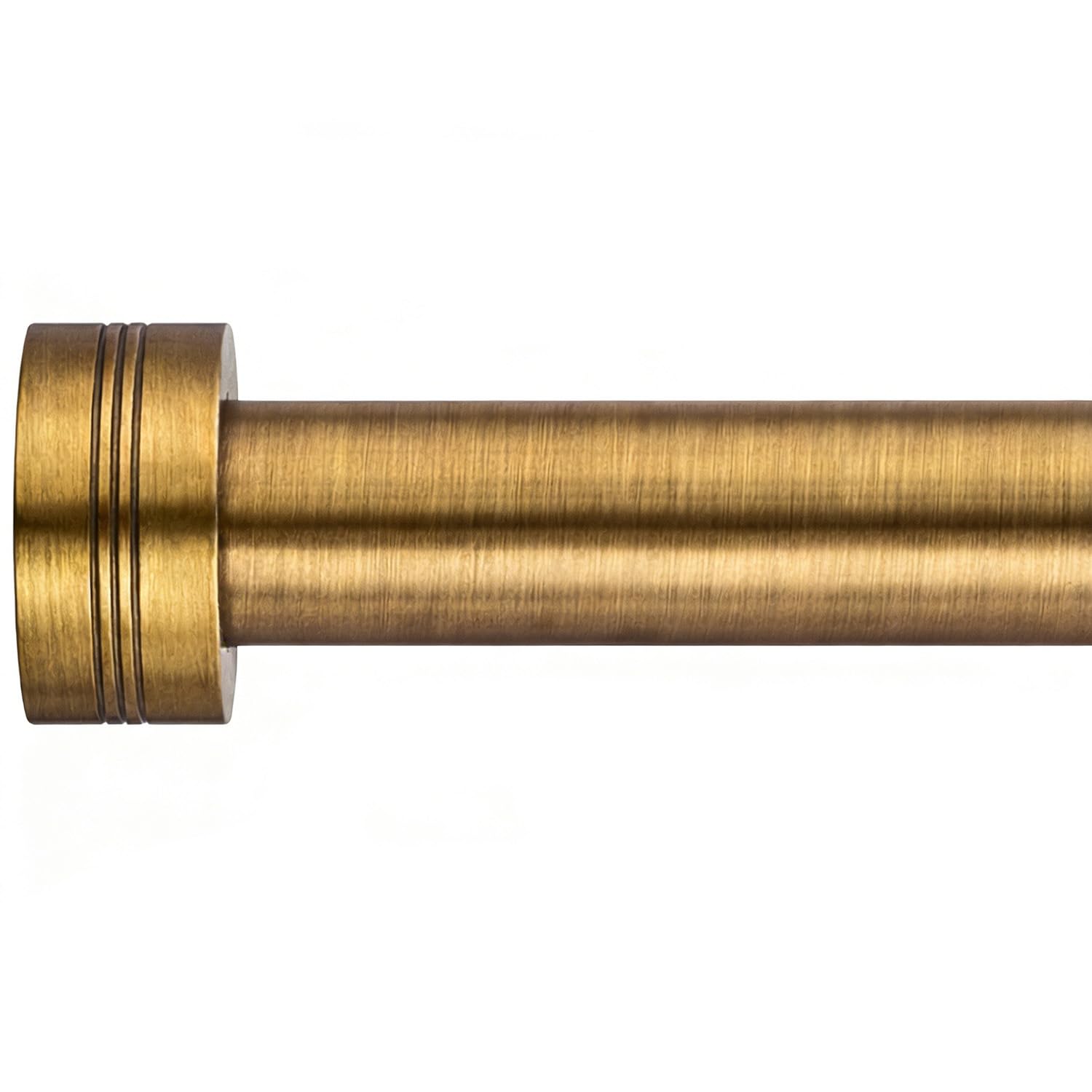WORLD RODS Antique Brass Curtain Rod