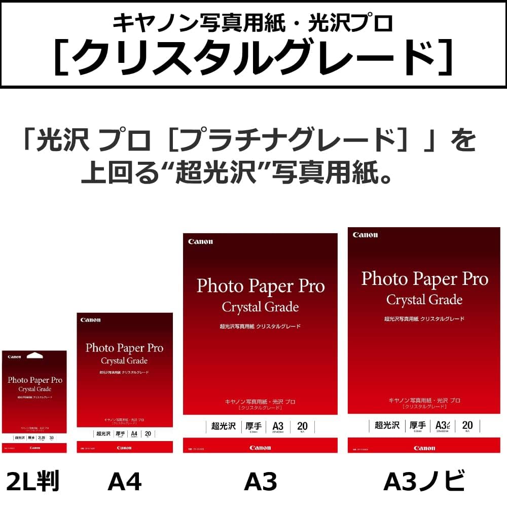 新品未使用◎Canon◎純正◎写真用紙・光沢 プロ◎5個セット◎A3ノビ 写真用紙・光沢 ゴールド A3ノビ 20枚 〔GL-101A3N20〕:用紙