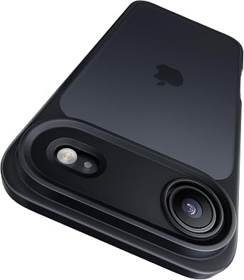 CASEKOO for iPhone 17 Air Case, [Never Yellow Technology] [Mil-Grade Drop Protection] Translucent Slim Cover Women Men for iPhone 17 Air Phone Case 6.5 inch, Frosted Black