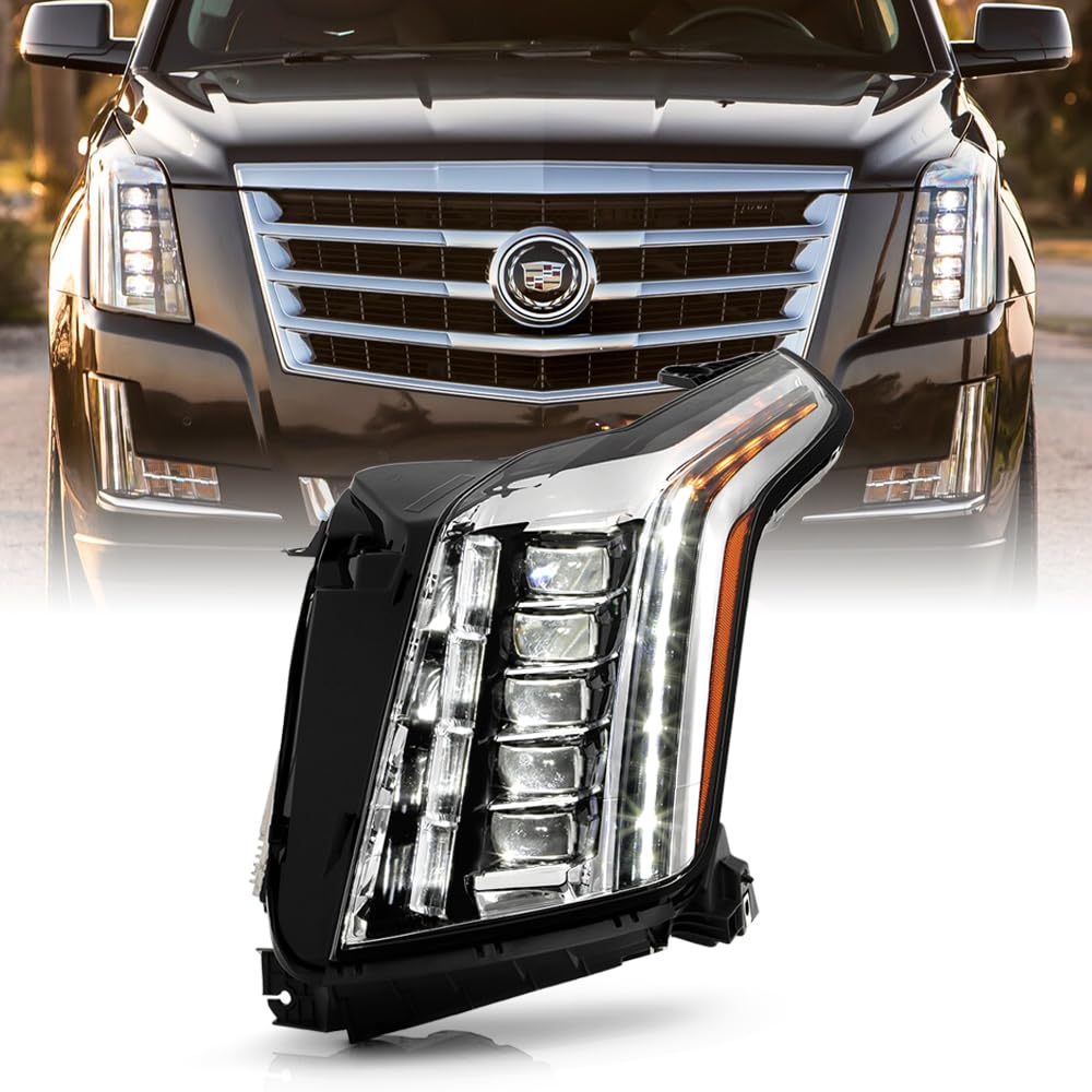 KEEKPO - For 2015-2020 Cadillac Escalade ESV Factory Full LED Projector Headlight Headlamp Replacement Driver Side