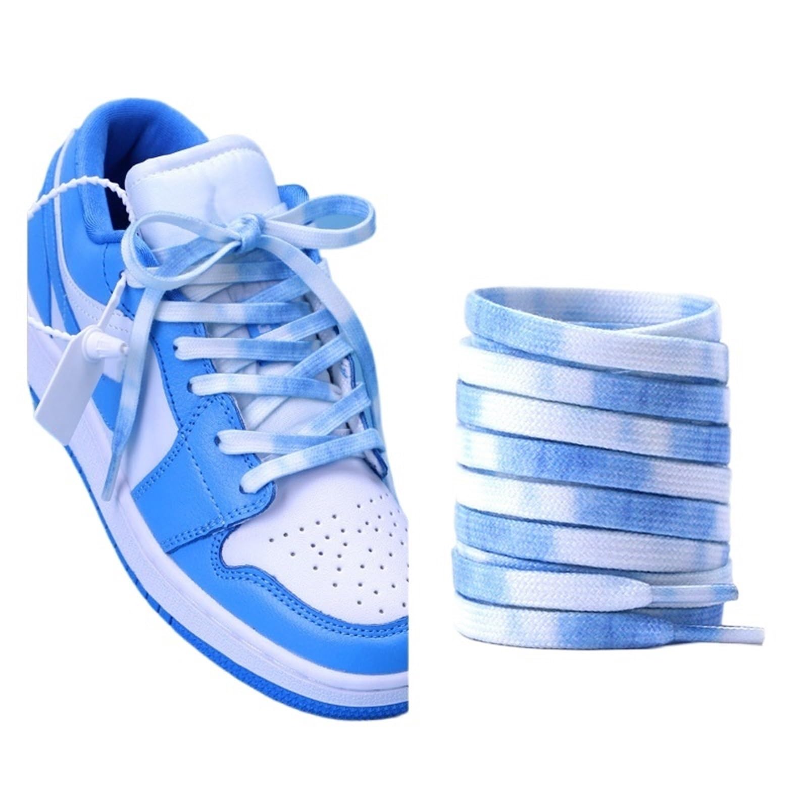5 pares de cordones teñidos con degradado for zapatillas deportivas, botas y patines Para Zapatos Casuales