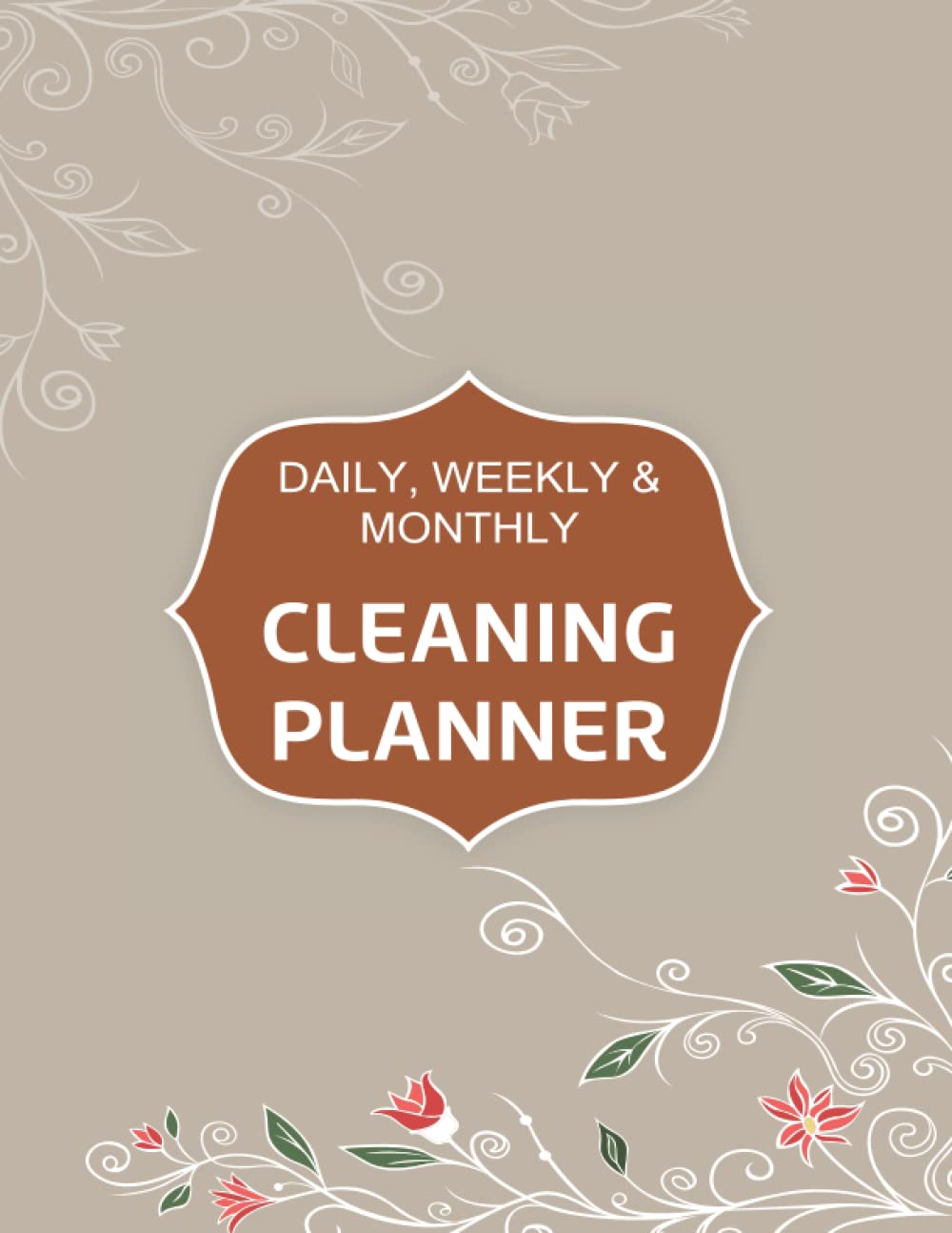 Buy Daily, Weekly and Monthly Cleaning Planner: Plan out Household ...